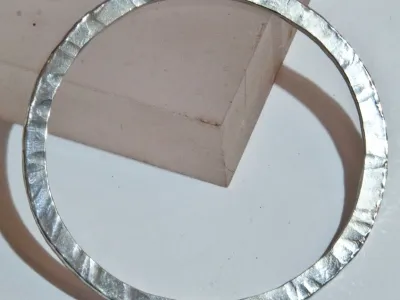 Sterling silver bangle