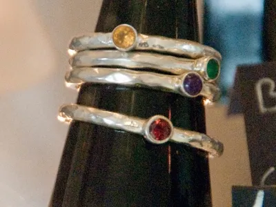 Silver Band Rings